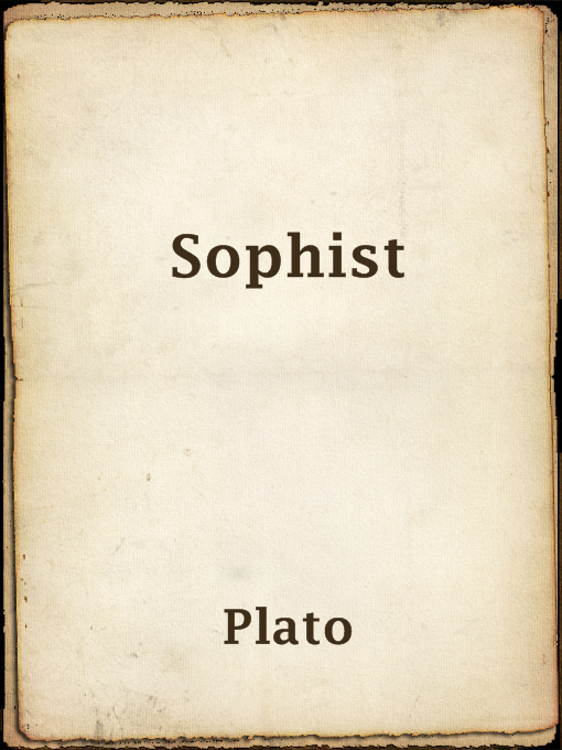 Title details for Sophist by Plato - Available